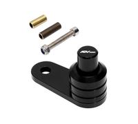 Bloqueo De La Palanca Freno Accesorios De Palanca De Bloqueo del Botón del Interruptor del Freno De Estacionamiento De La Motocicleta para H&Onda ADV350 ADV 350 2021 2022 2023 2025(Black)