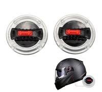 Bloqueo de Lente del Casco, Tornillos para Visera de Casco Accesorios, Casco Tornillos Visera, Clip de Visera de Cascos, Tornillos para Visera de Casco de Moto para LS2 358 370 396 Escudo de Casco
