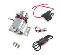 Bloqueo de neumáticos, kit de bloqueo de línea de freno delantero, con sistemas de 12-16 voltios, 7,3 x 7,2 x 3,7 cm (plata)