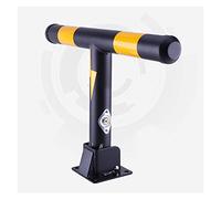 Bloqueo de poste de estacionamiento en forma de T de alta resistencia, barrera de estacionamiento de acero inoxidable, bloqueo integral, interceptor de estacionamiento plegable, fácil instalación co