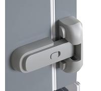 Bloqueo De Refrigerador A Prueba De - Cerraduras De Armario | Latch Del Congelador Adhesivo | LATCHAS DE LIMPIO | Sin Taladro De Seguridad Seguro Para Refrigeradores /