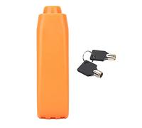 Bloqueo de seguridad del manillar Bloqueo de agarre de motocicleta Bloqueo del acelerador Protección antirrobo duradera Dispositivo de seguridad para scooters ATV Motos de cross (Naranja)