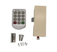 Bloqueo de teclado eléctrico inteligente: asegure sus gabinetes con protección de código digital (aleación A)