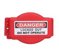 Bloqueo de válvula Dispositivo de seguridad ajustable Protección segura para ingeniería química industrial Energía eléctrica Mina de carbón de petróleo Material ABS Volante de 25