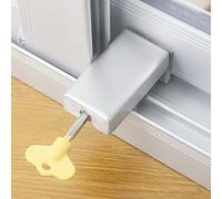 Bloqueo de ventana deslizante Restrictor de ventana ajustable Tapón de la ventana Bloqueo de protección de seguridad para niños,Puerta antideslizante ventana antirrobo bloqueo,Límite de rieles