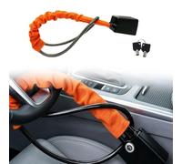Bloqueo de Volante para Coche para Renault 5/Clio/Twingo/Zoe Hatchback 2010-2025 Cierre Que se Fija en la Hebilla del Cinturón de Seguridad Portátil y Compacto
