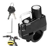 Bloqueo del Casco de la Motocicleta, Scooters bloquea con 2 Teclas - Bloqueo Antirrobo Pesado, Accesorios de Cascos, antirrobo para Pasear, Scooter eléctrico