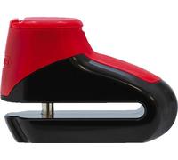 ABUS Bloqueo de disco de freno Element 303 – Para scooter y patinete, Perno 5 mm, Nivel 4, Rojo