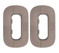 Bloqueo del refrigerador 2pcs 4 x 3 x 1 Autopista de la puerta del congelador auto adhesivo Pestillo de refrigerador a prueba de para el para el para re