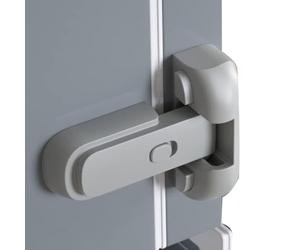 Bloqueo del refrigerador, bloqueo infantil adhesivo de la puerta refrigerador congelador congelador, a prueba niños, adulto, puede quedarse. Loosening Junta Pet,