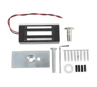 Bloqueo electromagnético de Drikou, fuerza de retención de 60 kg en modo NC Bloqueo de puerta magnética eléctrica para el de control de acceso Fuerza de 130 libras