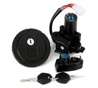 bloqueo encendido llave Para Kawasaki Para KL110 Para KSR Para PRO Para KL250 2013 2014 Juego Interruptor Tapa Combustible Cerradura Asiento Cilindro Motocicletas