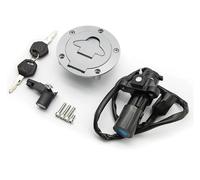 bloqueo encendido llave Para YZF-R25/R3 2015 2016 2017 2018 2019 Interruptor Encendido Tapón Depósito Combustible Cerradura Juego Llaves Motocicletas