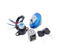 Bloqueo Encendido Motocicleta para CMX250 1985-2014 para CA125 1995-1999 Interruptor Encendido Motocicleta Cerradura Asiento Tapa Tanque Combustible Cubierta