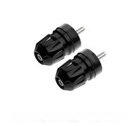 Bloqueo Equilibrio Manillar Scooter Extremo Barra Anti Caída Plug para PCX160 PCX150 PCX 125 Extremo Manillar Motocicleta(Negro,A)