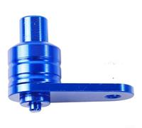 Bloqueo Freno Disco Eléctrico Bici Instalación Rápida(Blue) | Aleación aluminio CNC, alta precisión, para resistencia desgaste, anti óxido, para construcción duradera