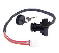 Bloqueo Ignición Compatible Con Suzuki Para LTA 500 Para Motocicletas KingQuad 2019-2023 Cerradura Del Interruptor De Encendido Con 2 Llaves Y 5 Cables