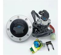 Bloqueo interruptor motocicleta Compatible Con Suzuki Para DL1000 Para V-Strom 2002 2003 2004 2005 2006 2007-2012 Para GSX1400 2002-2007 Set De Bloqueo De La Tapa De Gas De Interruptor De Encendido