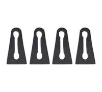 Bloqueo Maletero Para VW Para Polo Para Mk4 Para Mk5 9N 6R 2001-2016 Amortiguador Impactos Para Cerradura Puerta Coche(4pcs)