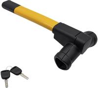 Bloqueo Universal para Volante de Coche, para VW Atlas Cross Sport Tiguan Tiguan L Touareg, Barra Antirrobo Coche, Bloqueo del Volante, 2 Llaves