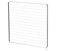 Bloques acrílicos grandes para estampar 15 x 15 cm, bloque de sello acrílico transparente con líneas de cuadrícula, sellos transparentes para hacer tarjetas, manualidades, álbumes de recortes