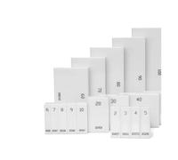 Bloques Calibradores Bloque de calibre rectangular de cerámica de grado 0,5 mm, paso de 10,5 a 15,0 mm, for micrómetro y calibrador.(13mm)