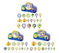 Bloques Construcción Eléctricos Engranaje - Diecinueve Piezas Educativo Construcción Juguete Conjunto | Modo Motorizado Manual Cambios Juguete, Creativo Aprendizaje Juguetes Niños, Bebé Stem