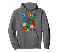 Bloques de 6 años de edad Building Master Builder 6th Birthday Boy Sudadera con Capucha