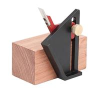 Bloques de Ajuste para Carpintería - Accesorios para Mesa Router | Guía Anodizada de Precisión 0-58 mm con Marcado Central para Circular, Taladro de Banco y Equipos Carpintero