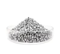 Bloques de aluminio de alta pureza (99,6%), gránulos de aluminio en bruto, para fundición y fusión de metales, proyectos de bricolaje, fabricación de joyas, reacciones químicas (5 * 5mm*100g)