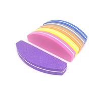 bloques de arena de amortiguación de uñas, 10 Pcs Multicolor Nail Sanding Blocks 9x2.8x1.2cm(Mix Color)