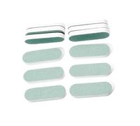 bloques de arena de amortiguación de uñas, 10 Pcs Sponge Nail Buffer Polishing Block For Nail Art Multicolor Multiple Sizes(6cm 10pcs)