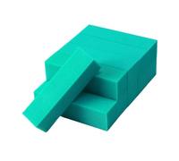 bloques de arena de amortiguación de uñas, 5/10/20 Pcs Multicolor Nail Buffer File Manicure Pedicure Sponge 9.3x2.4cm(5pcs Green)