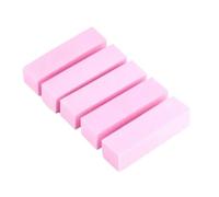 bloques de arena de amortiguación de uñas, 5/10/20 Pcs Multicolor Nail Buffer File Manicure Pedicure Sponge 9.3x2.4cm(5pcs Pink)