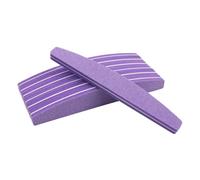 bloques de arena de amortiguación de uñas, 5 pcs Multicolor Sanding Sponge Nail Buffer Files 100/180 Double Sided 17.8x2.8x1.2cm(Purple)