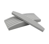 bloques de arena de amortiguación de uñas, 5 pcs Multicolor Sanding Sponge Nail Buffer Files 100/180 Double Sided 17.8x2.8x1.2cm(Light Grey)