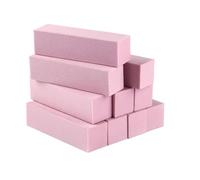 bloques de arena de amortiguación de uñas, Nail Buffing Sanding Block For Manicure Pedicure Multicolor 9.3x2.5x2.5cm 10 Pcs(Hmct-pink-10)