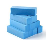 bloques de arena de amortiguación de uñas, Nail Polishing Block Multicolor Pack Of 10(Hmct-blue-10)
