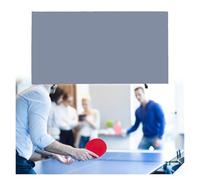 Bloques de barrera perimetral desmontables para competición, barrera de tenis de mesa para torneos de 75x150cm, paredes de barrera desmontables de tela Oxford para escuelas y estadios (gris, paquete