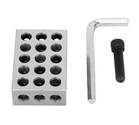 Bloques de Calibre de Precisión Maquinista de Fresado Coincidente con 23 Agujeros Estuche de Llave de Llaga Material de Acero de Alta Precisión Adecuado