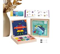 Bloques de cerebro de madera - Juguete de rompecabezas de mesa de pensamiento lógico, juego de rompecabezas de bloques educativos, resolución de problemas, desarrollo de habilidades cognitivas
