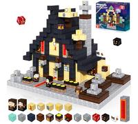 Bloques de Construcción 100PCS para Niños, Castillo Escuela de Magia con Personajes y Accesorios, Juego Creativo 3D, Cubos Educativos Seguros para Montar, Regalo Infantil para 6 7 8 9 10 Años