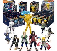 Bloques de Construcción Blokees Naruto Shippuden Versión Galaxia 05, Figura de la Era Ninja, Hashirama Minato, Modelo Coleccionable de Anime, Regalo GV02- 9Box