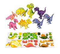 Bloques de Construcción - Bloques de Construcción STEM | Puzzle 3D Animales,para, Ideas de Regalos Cumpleaños Escuela Casa