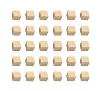 Bloques de construcción clásicos de madera para niños, juego de bloques de madera natural de 30/50/100 piezas para niños pequeños, juguete educativo STEM para matemáticas, clasificación y habilidades