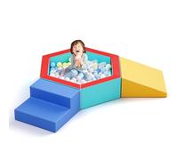 Bloques de construcción de espuma para piscina de bolas para niños, 9 bloques de construcción grandes, bloques de construcción de espuma, bloques de construcción, bloques de construcción gigantes, jue