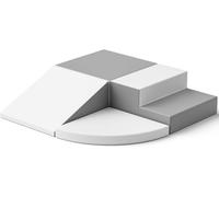 Bloques de construcción de espuma suave no tóxica para bebés, bloques de construcción blandos para interiores, bloques de construcción grandes, juguetes Montessori y túnel plegables para niños de 1 a