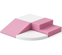 Bloques de construcción de espuma suave no tóxica para bebés, bloques de construcción blandos para interiores, bloques de construcción grandes, juguetes Montessori y túnel plegables para niños de 1 a