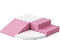 Bloques de construcción de espuma suave no tóxica para bebés, bloques de construcción blandos para interiores, bloques de construcción grandes, juguetes Montessori y túnel plegables para niños de 1 a