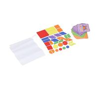 Bloques de Construcción de Geometría con Formas y Patrones Ricos para Que los Niños Exploren y Analicen Relaciones Espaciales Aplicables a Partir de 3 Años (#1)